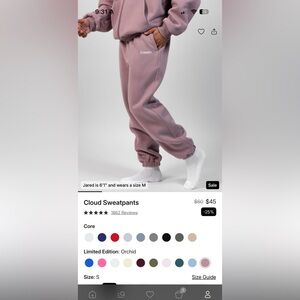 Comrt Orchid Joggers